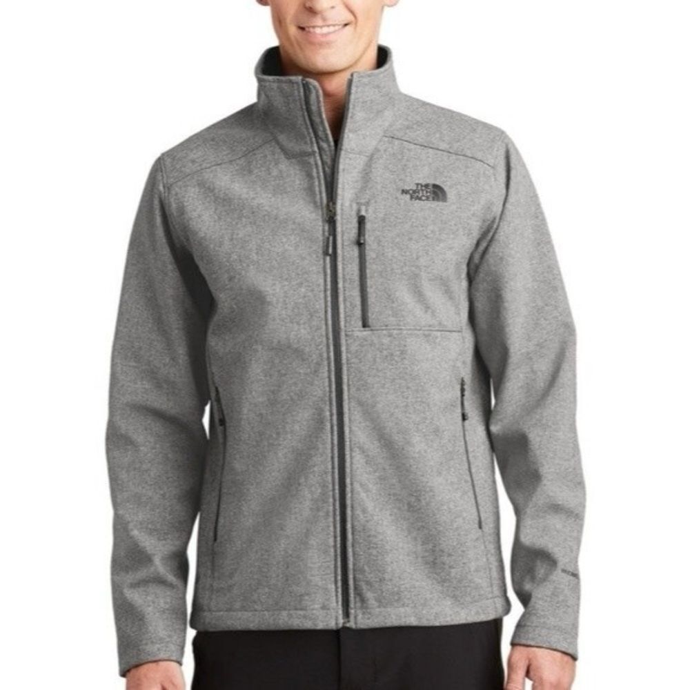 The North Face Men's Gray Apex Bionic 2 Softshell Jacket